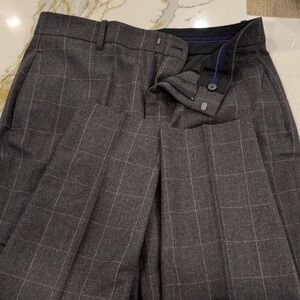 Polo Ralph Lauren Grey Pants with light Grey Lines Sz 8 Wms